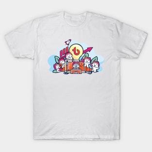 Teamwork makes the rocket work T-Shirt